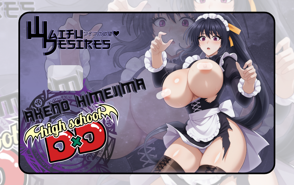 Akeno Maid NSFW (Card Skin)