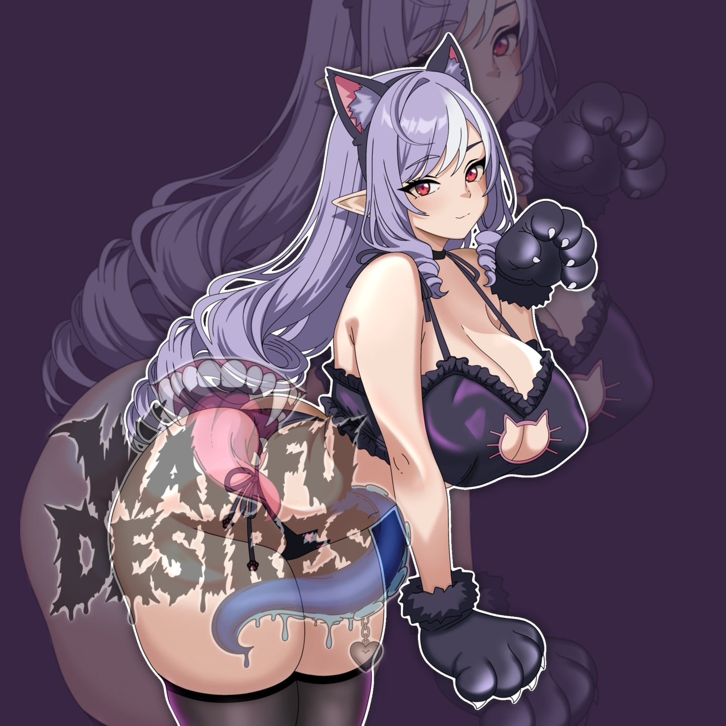 Kitty Vivian Enamel Pin (Pre-Order)