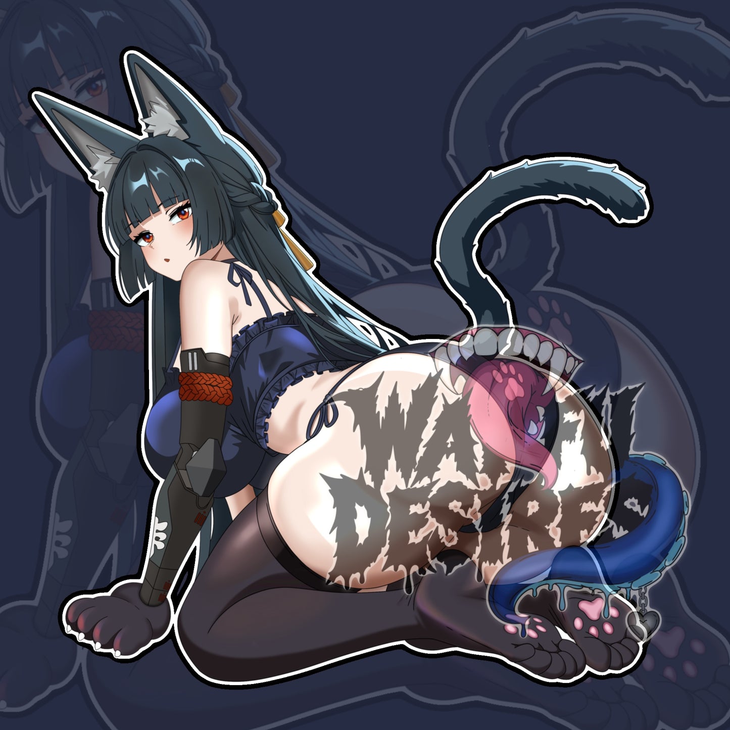 Kitty Miyabi Enamel Pin (Pre-Order)