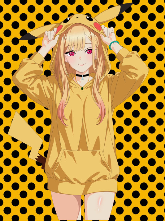 Cutesy Marin Pikachu hoodie