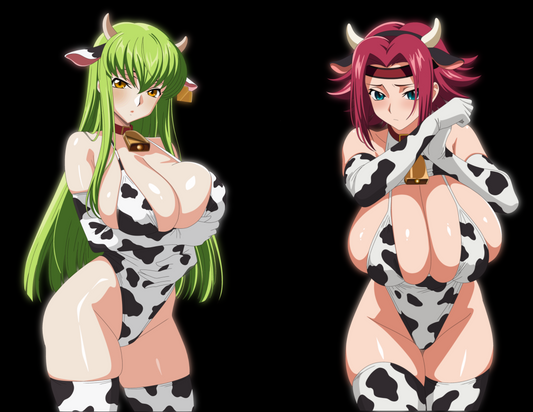 Cow C2 & Kallen Enamel Pins - (Pre-Preorder)